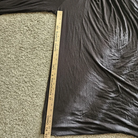 Free People Beach Wide Leg Rosebowl Jumpsuit Black Size Medium - Picture 10 of 12